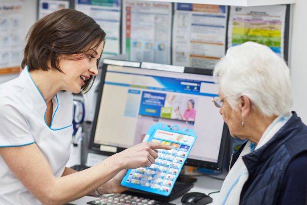Medicine Dose Administration Aids in Community Pharmacies