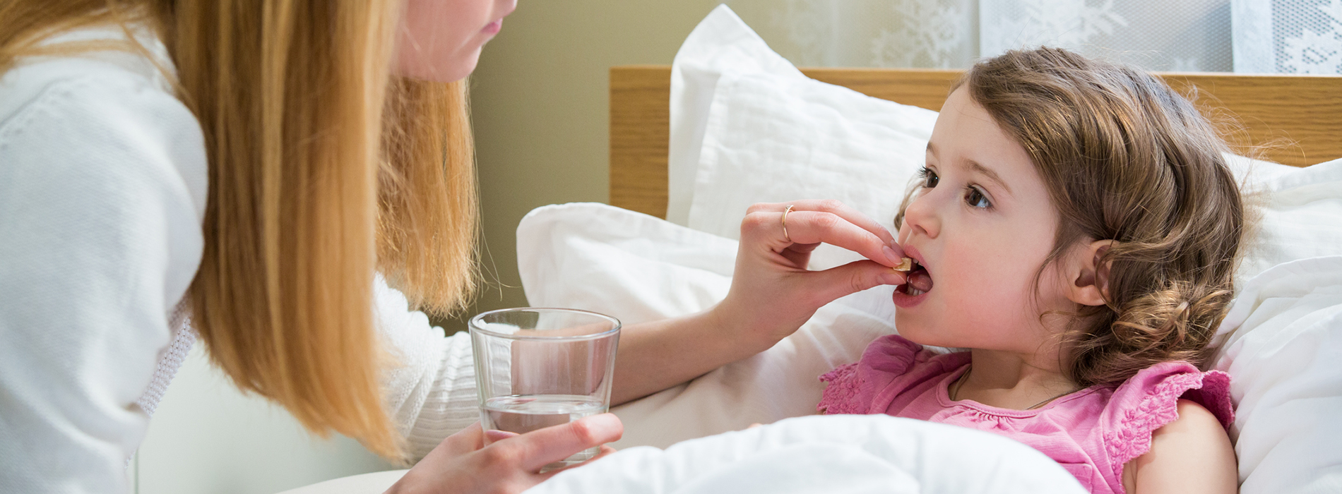 Child Taking Medication - Hero